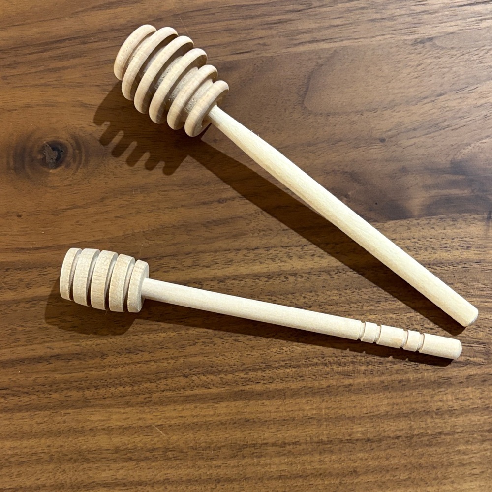 Wooden Honey Dippers